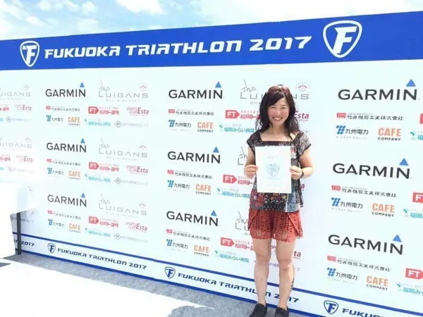 大会で表彰される小野寺理恵さん